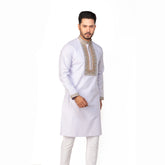 Panjabi:Semi Fit_ Dobby _347#1